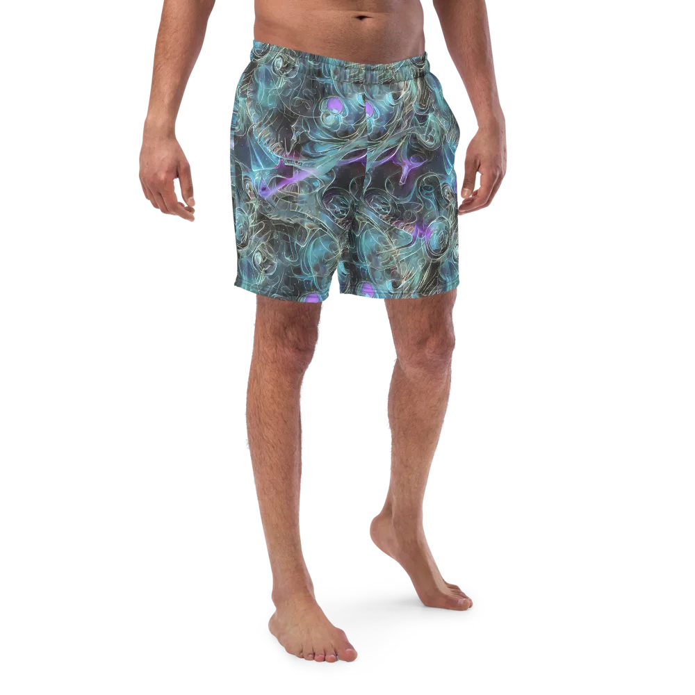 Deep Space Opal on Swim Trunks — Front