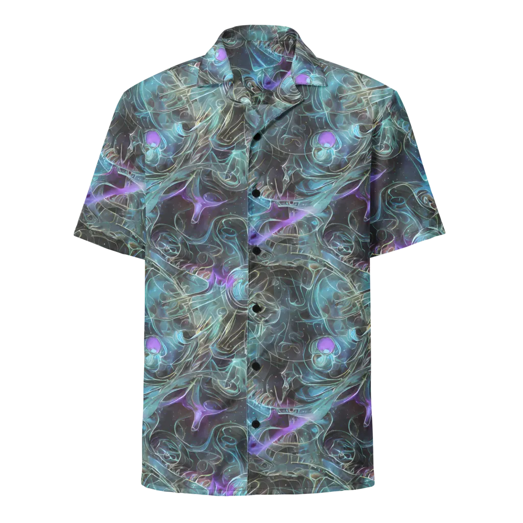 Deep Space Opal on Button Shirt — Front