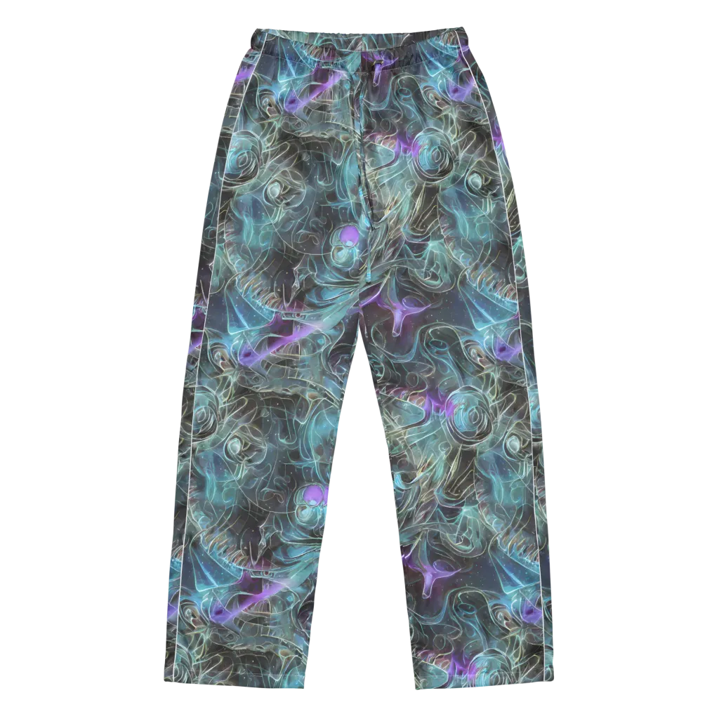 Deep Space Opal on Women's Pajama Pants — Front