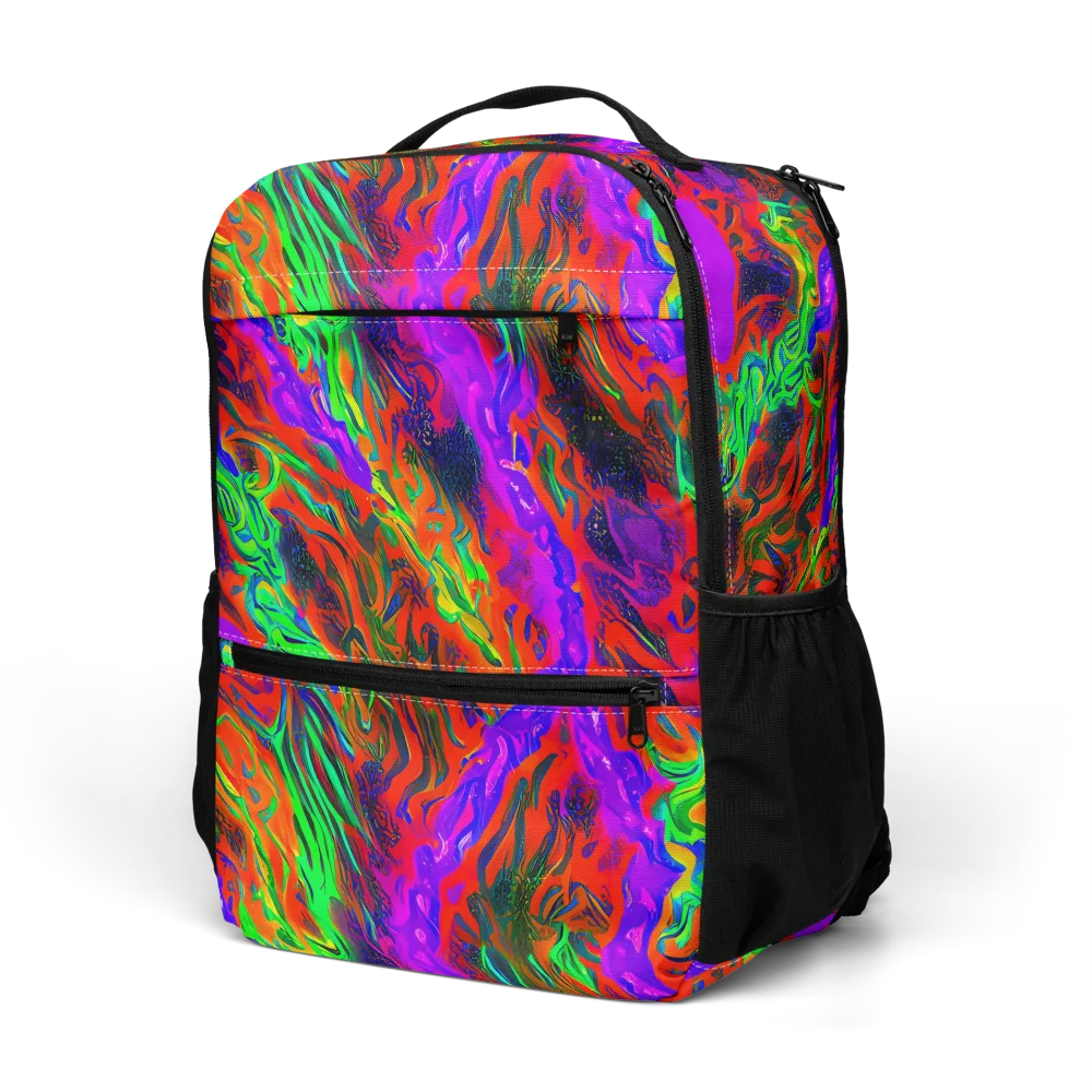 Flare Cascade on Utility Backpack — Left Front