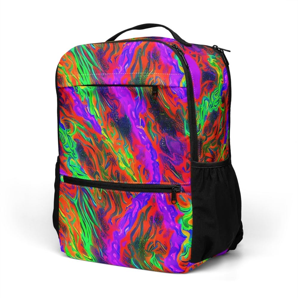 Flare Cascade on Utility Backpack — Left Front