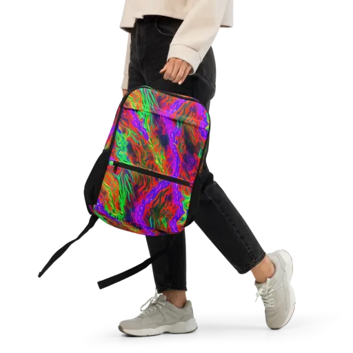 Flare Cascade on a Utility Backpack