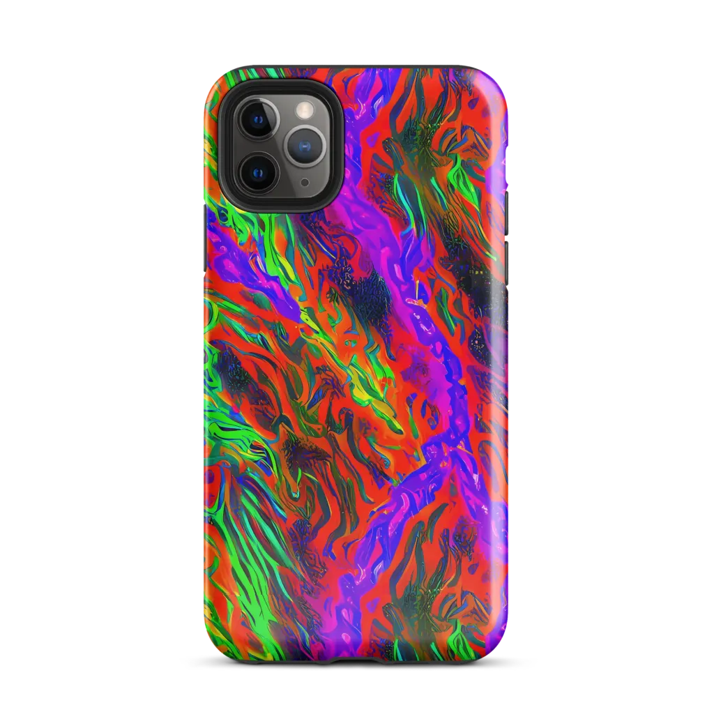 Flare Cascade on Tough Case for iPhone® — Front