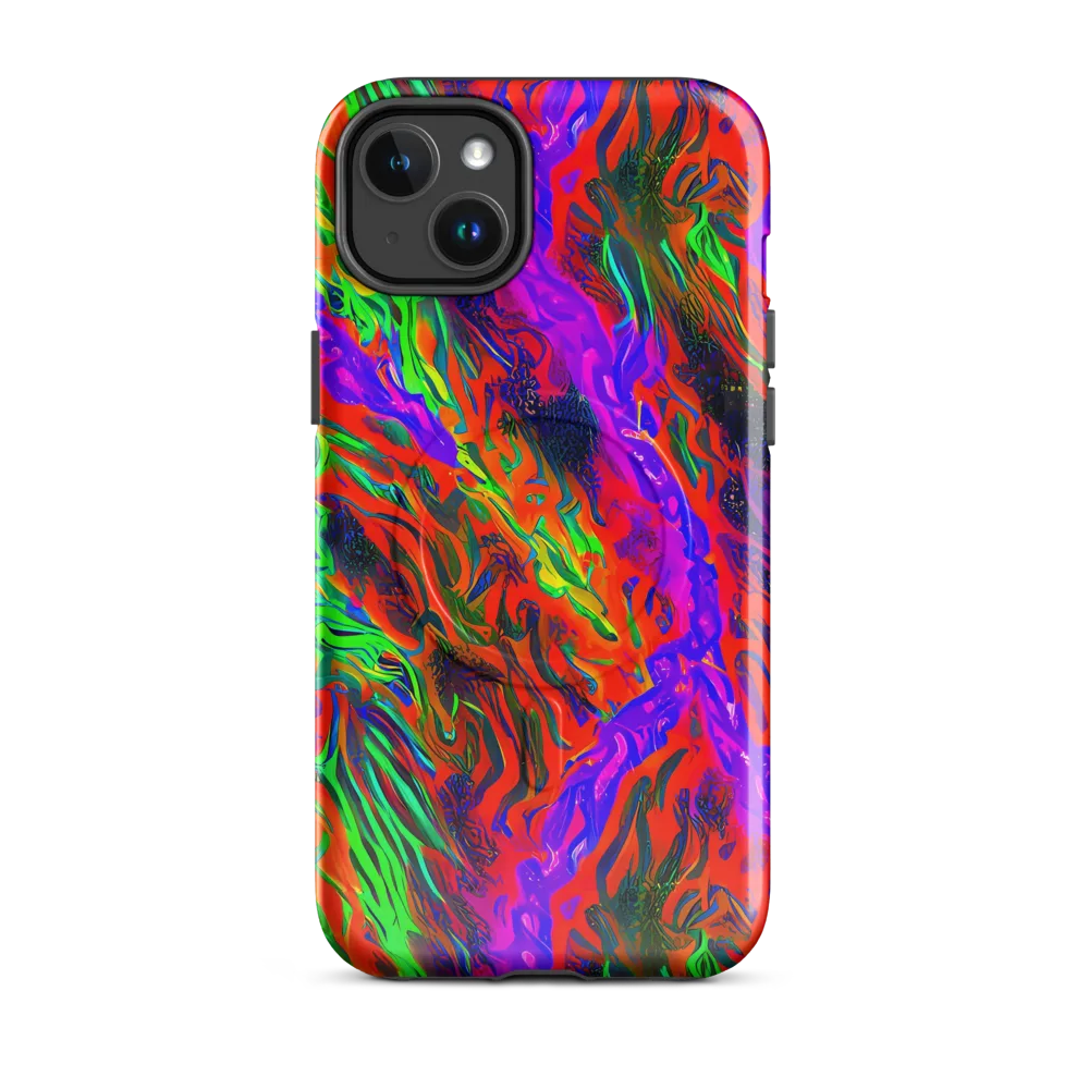Flare Cascade on MagSafe Tough Case for iPhone® — Front