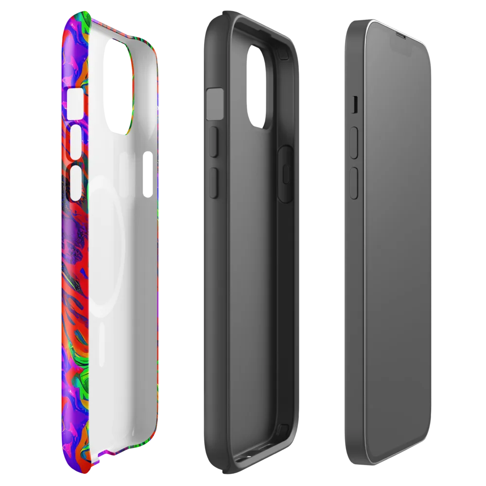 Flare Cascade on MagSafe Tough Case for iPhone® — Front