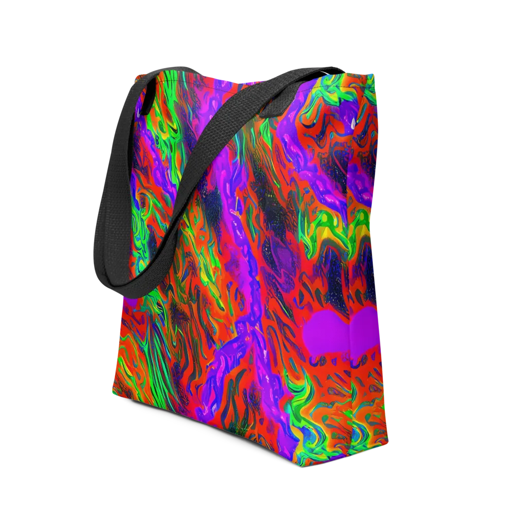 Flare Cascade on Tote Bag — Front