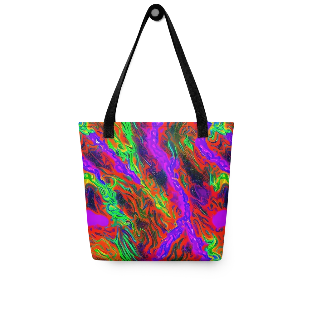 Flare Cascade on Tote Bag — Front