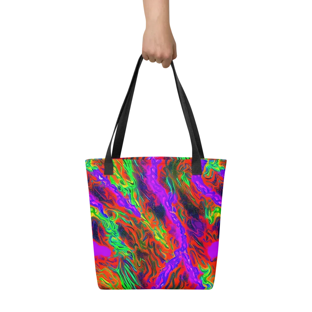 Flare Cascade on Tote Bag — Front