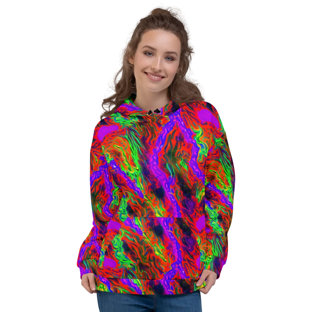 Flare Cascade on Hoodie — Front