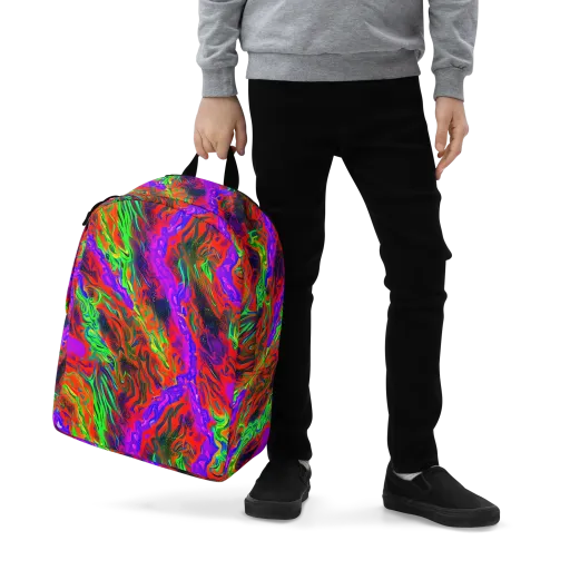 Flare Cascade on a Minimalist Backpack