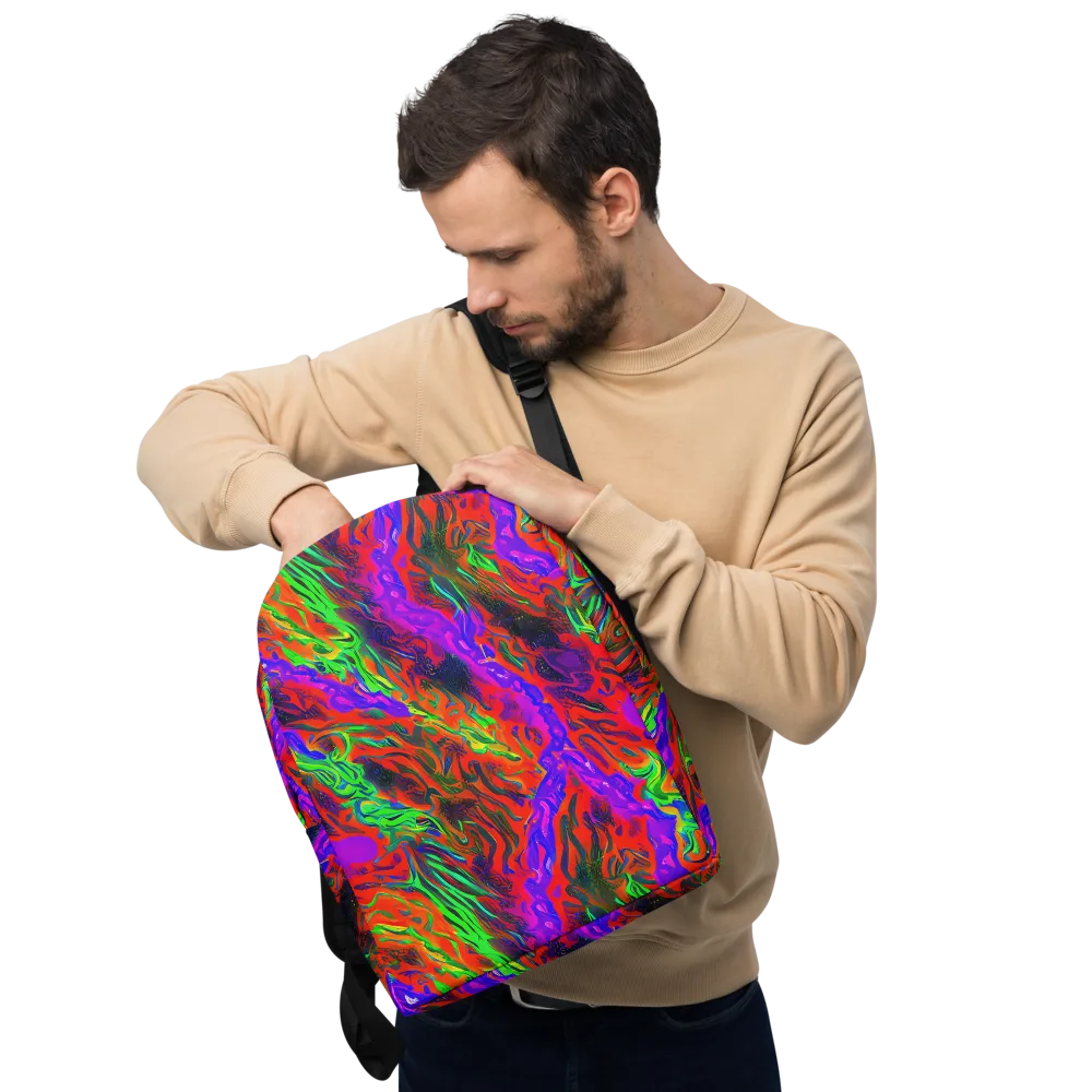 Flare Cascade on Minimalist Backpack — Front