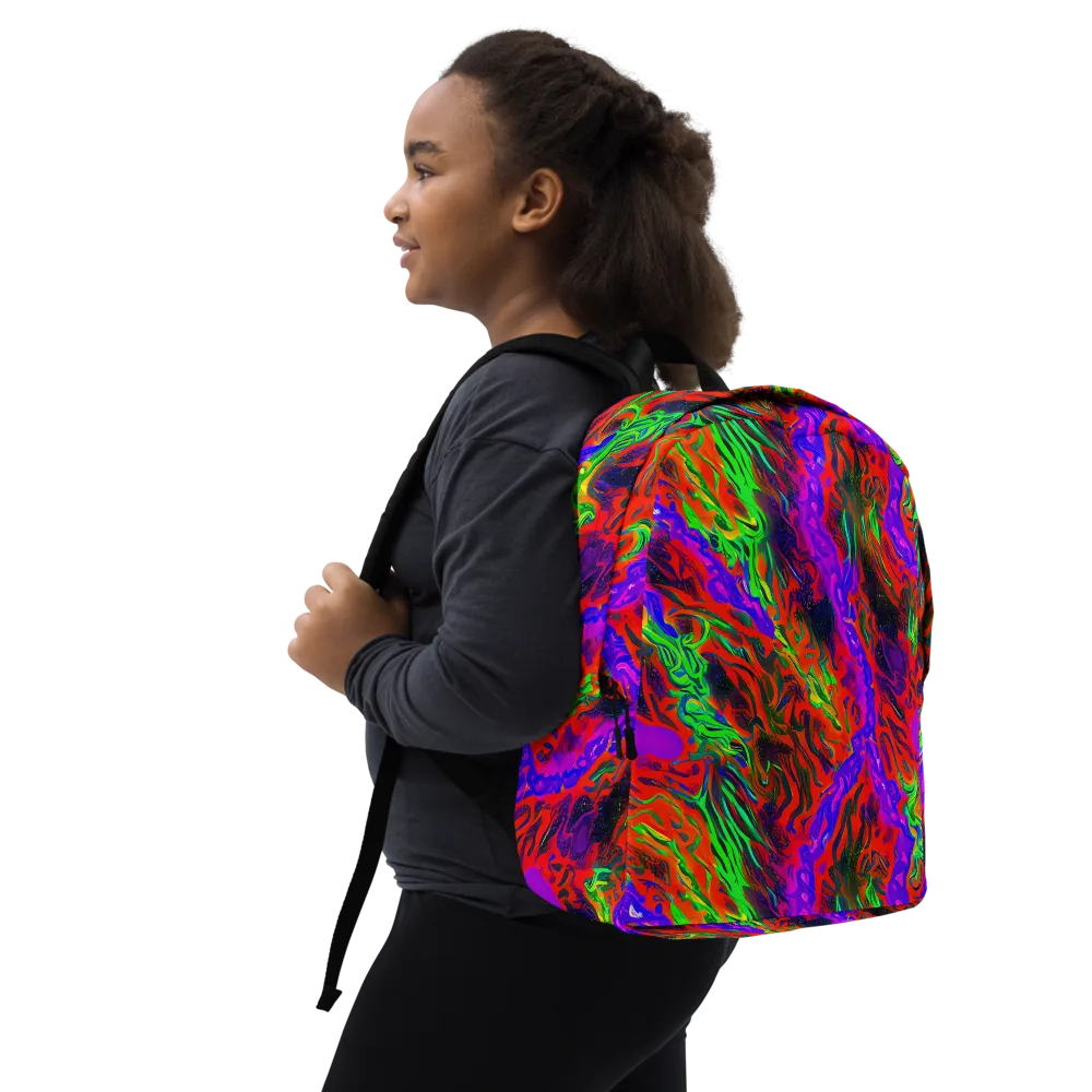 Flare Cascade on Minimalist Backpack — Right Front