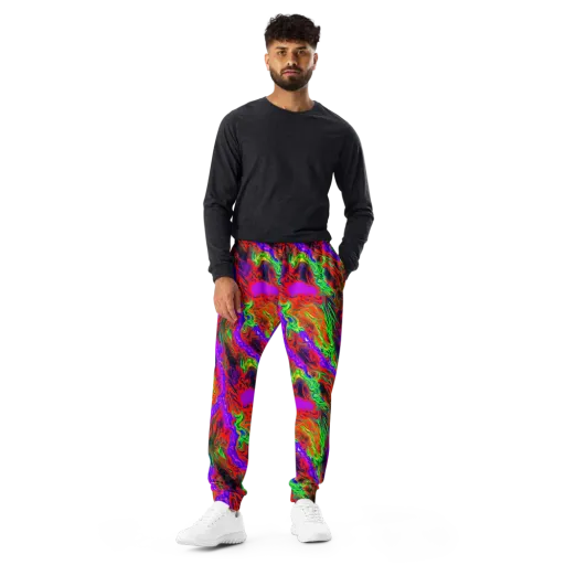 Flare Cascade on a Men's Joggers