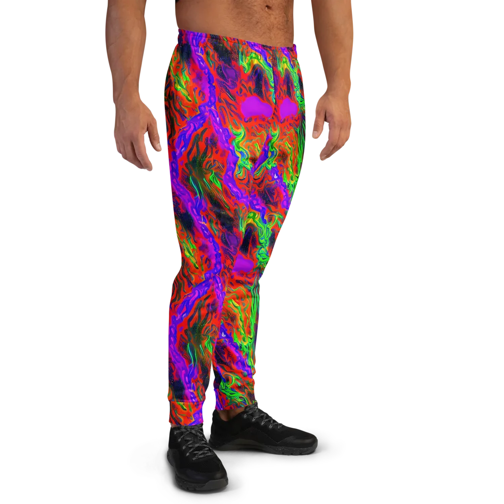 Flare Cascade on Men's Joggers — Right