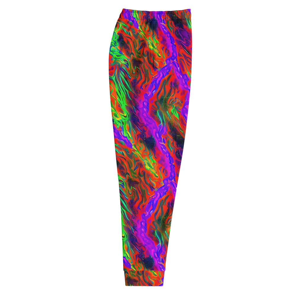 Flare Cascade on Men's Joggers — Right