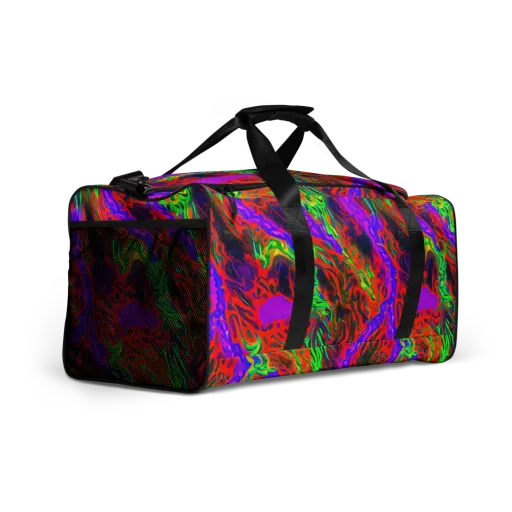 Flare Cascade on a Duffle Bag