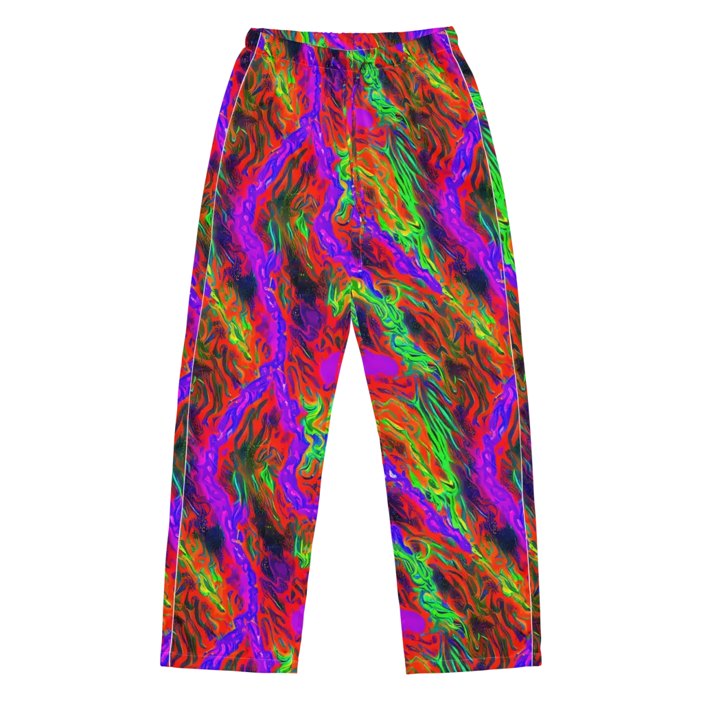 Flare Cascade on Women's Pajama Pants — Front
