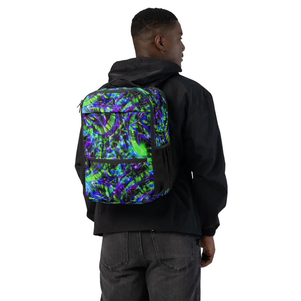 Acid Rainforest on Utility Backpack — Back