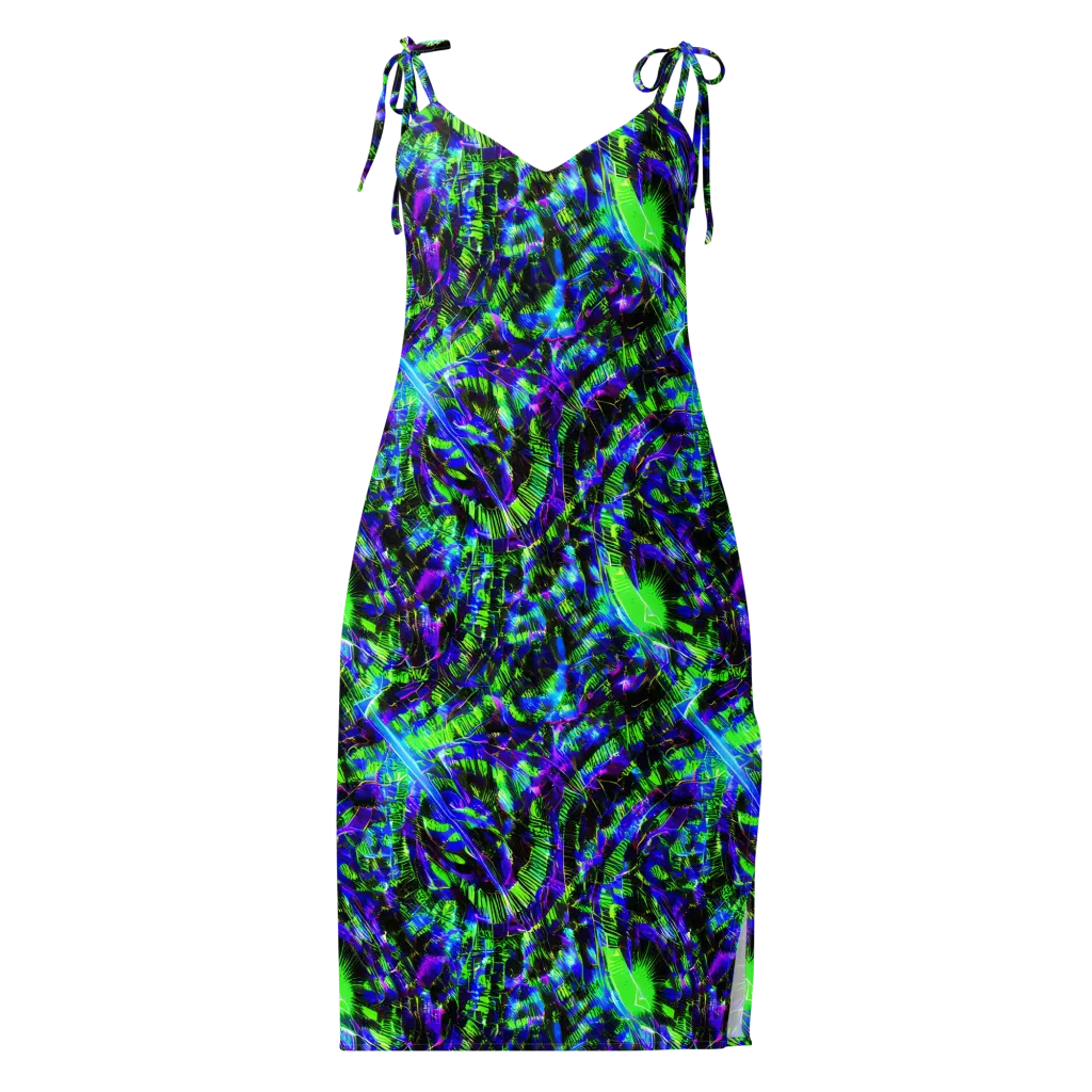 Acid Rainforest on Slip Dress — Front