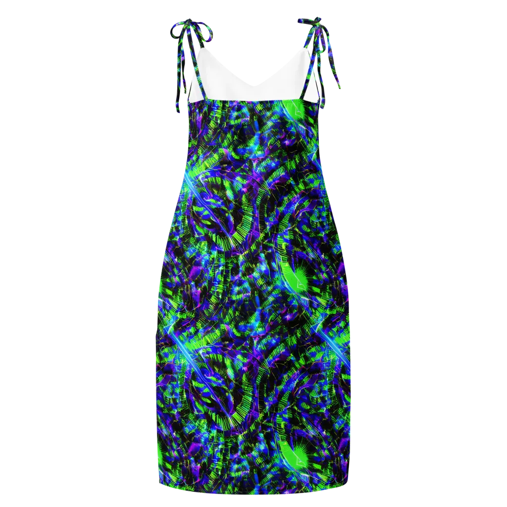 Acid Rainforest on Slip Dress — Back