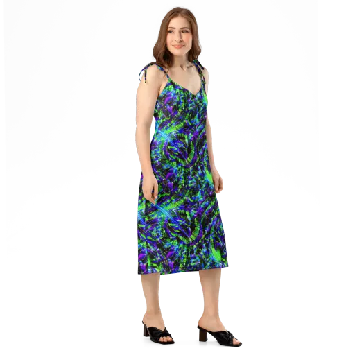 Acid Rainforest on a Slip Dress