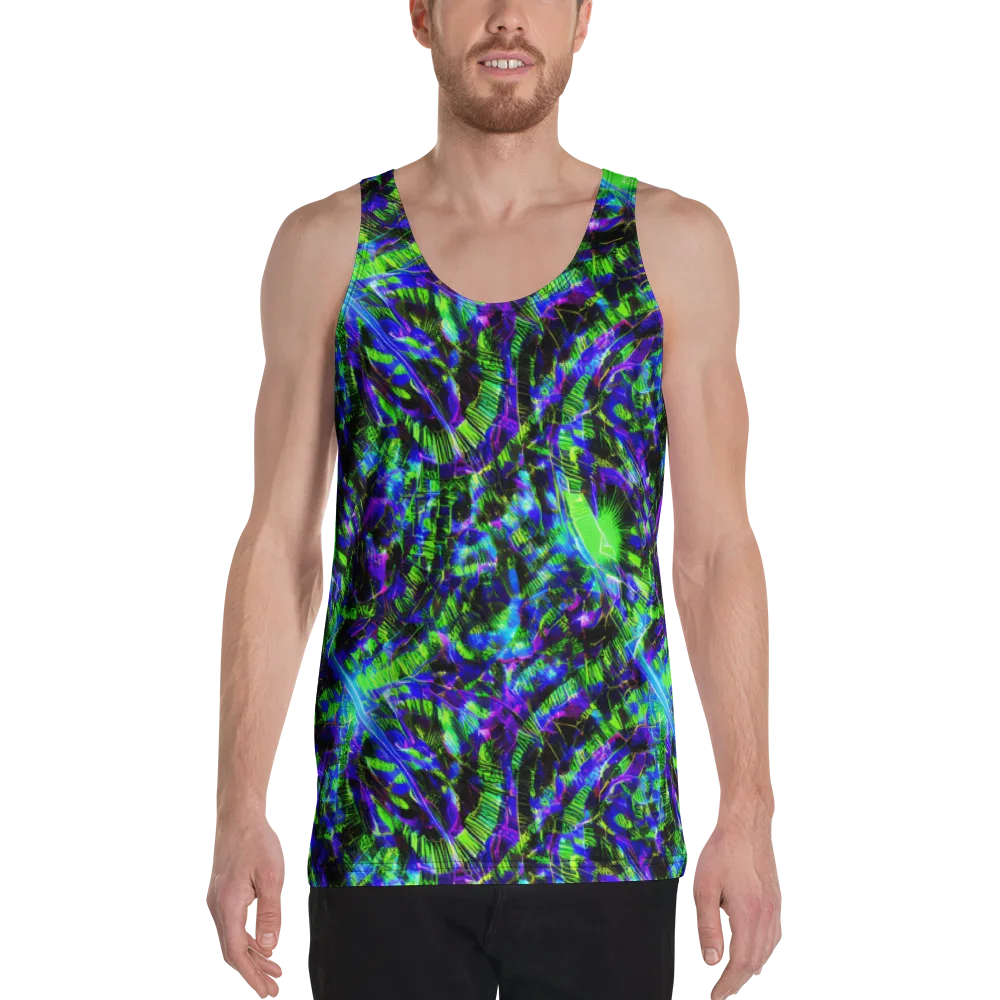 Acid Rainforest on Men's Tank Top — Front
