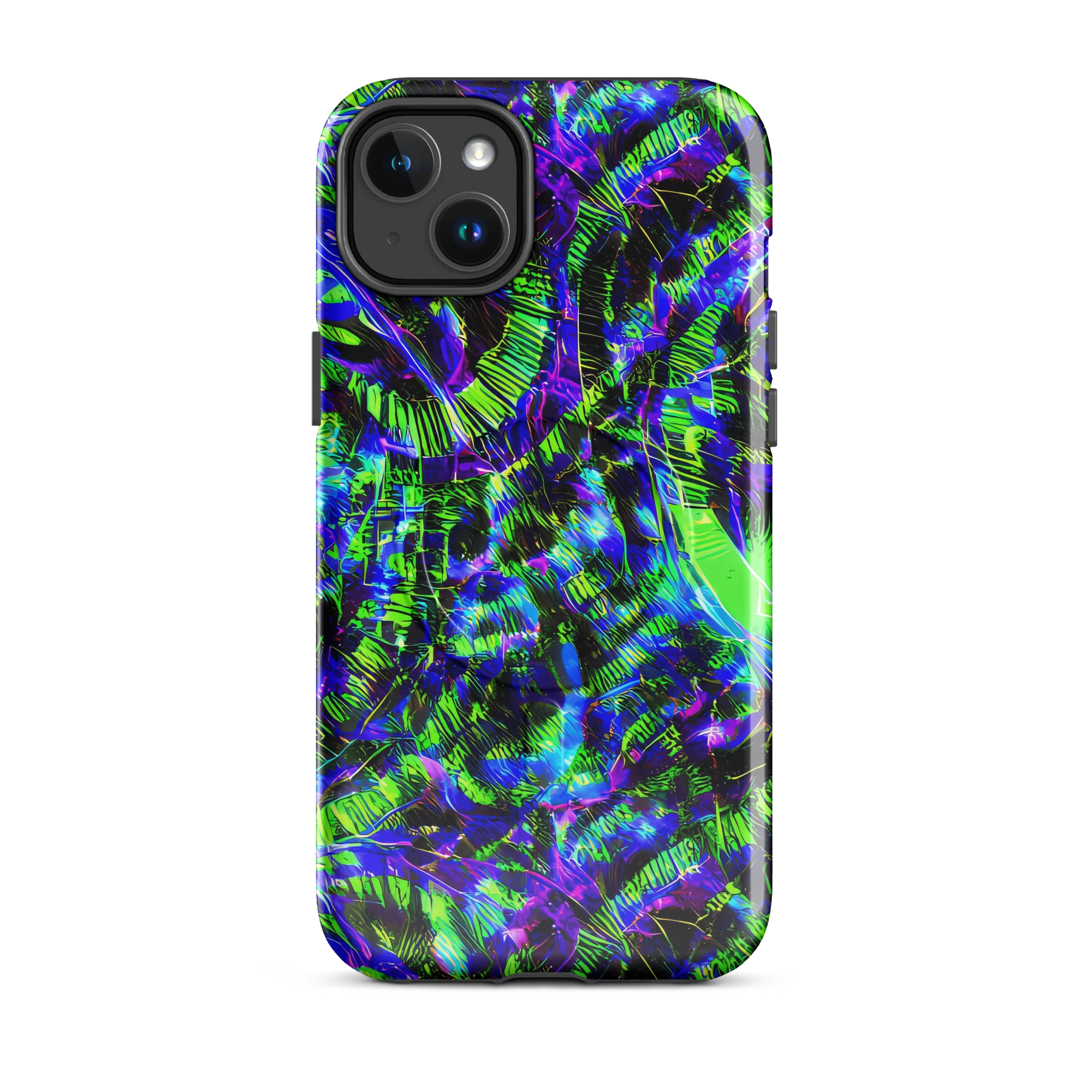 Acid Rainforest on MagSafe Tough Case for iPhone® — Front