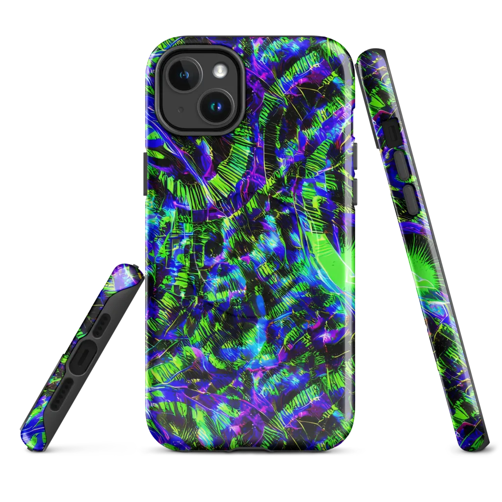 Acid Rainforest on MagSafe Tough Case for iPhone® — Front