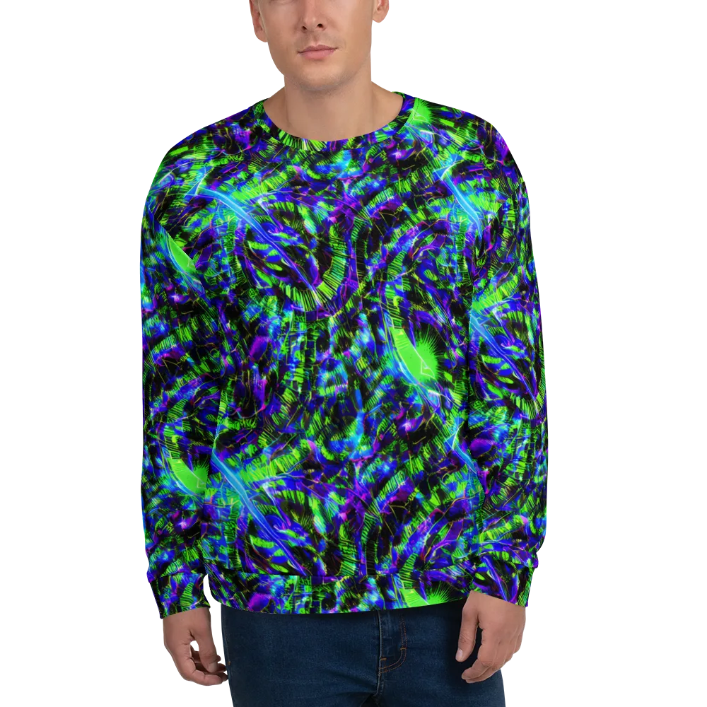 Acid Rainforest on Sweatshirt — Front