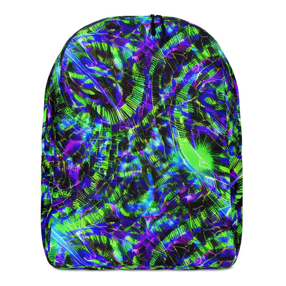 Acid Rainforest on Minimalist Backpack — Front