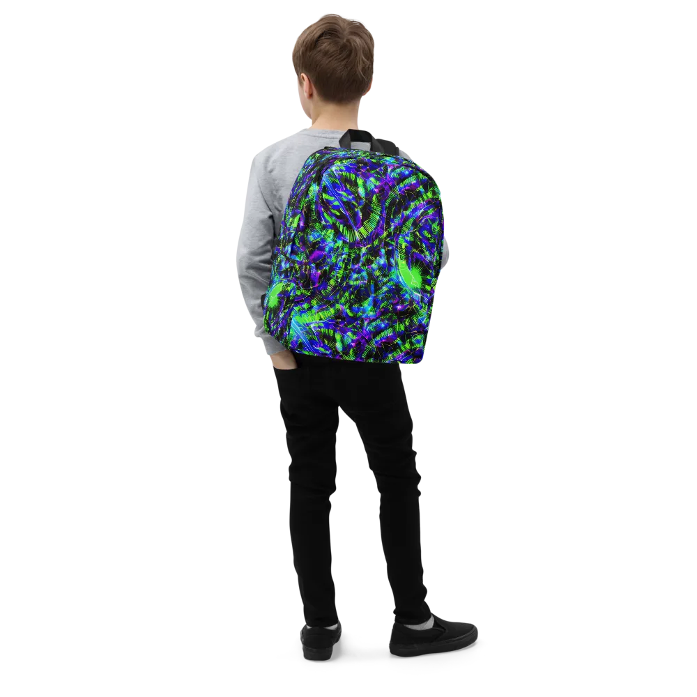 Acid Rainforest on Minimalist Backpack — Right Front