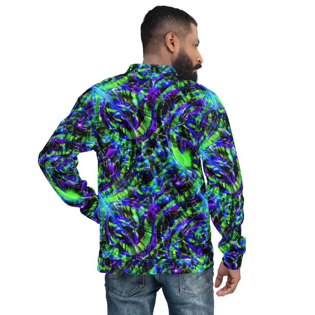 Acid Rainforest on Bomber Jacket — Back