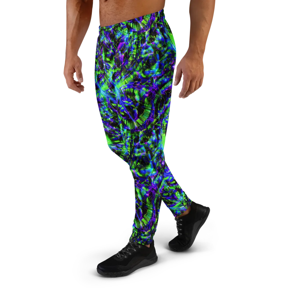 Acid Rainforest on Men's Joggers — Left