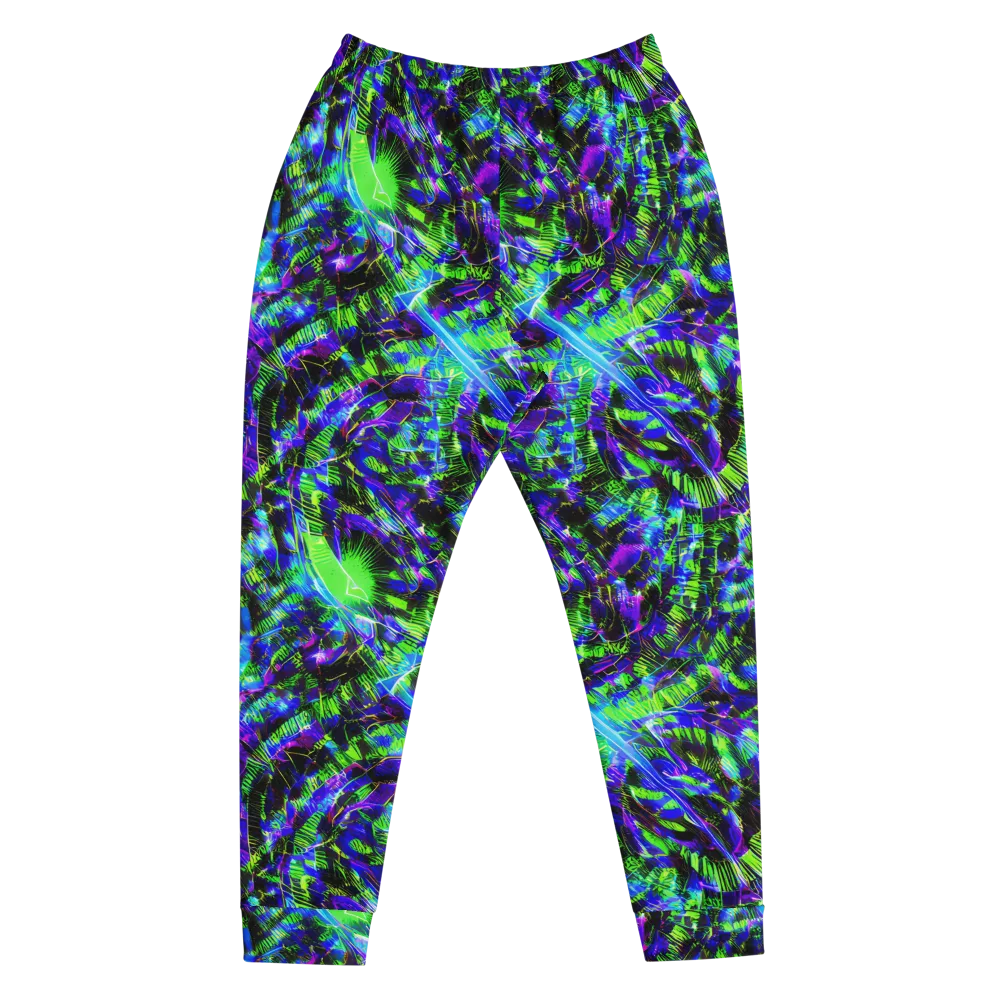 Acid Rainforest on Men's Joggers — Front