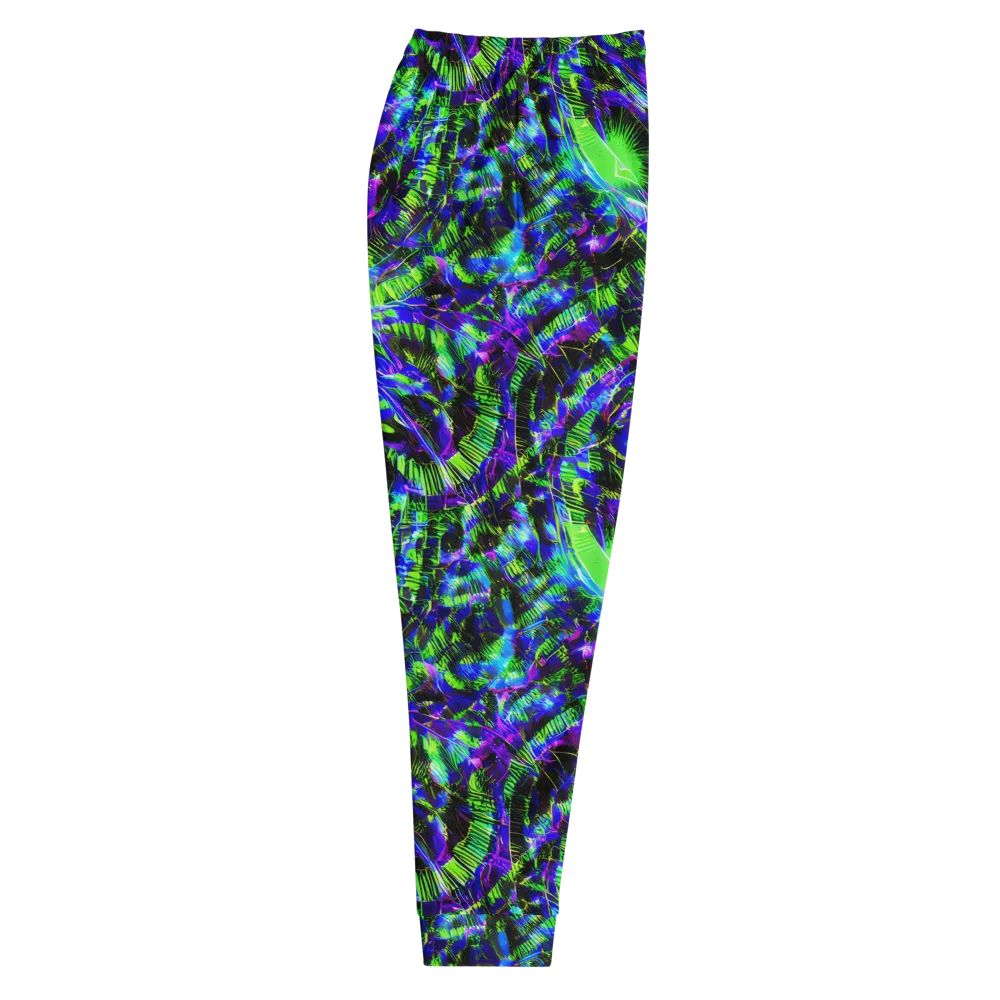Acid Rainforest on Men's Joggers — Right