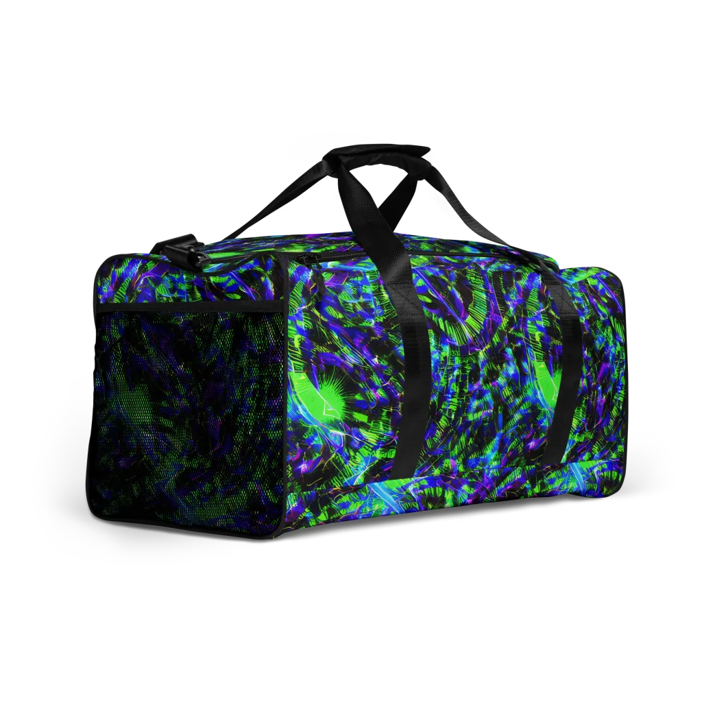 Acid Rainforest on Duffle Bag — Right Front