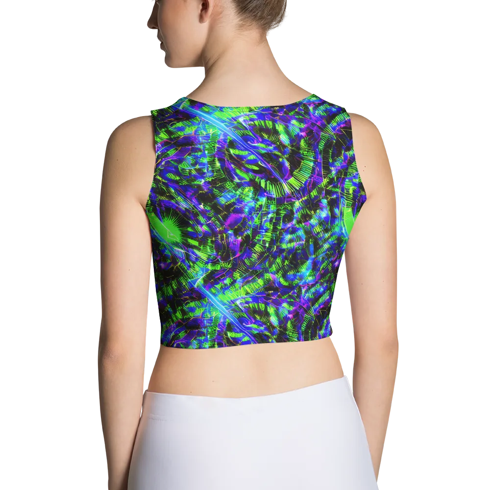 Acid Rainforest on Crop Top — Back