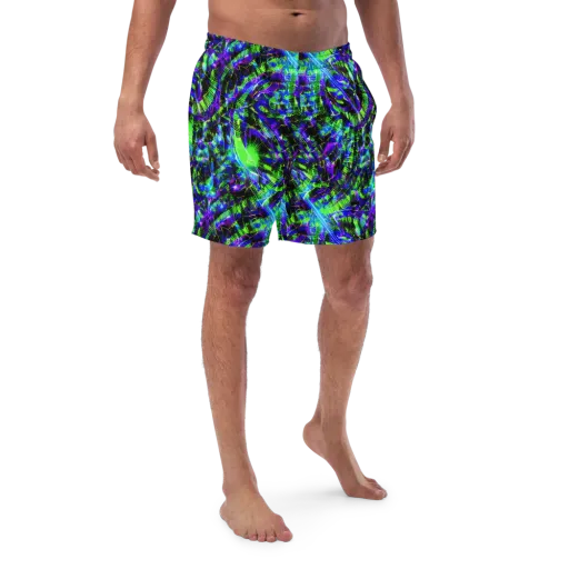 Acid Rainforest on a Swim Trunks
