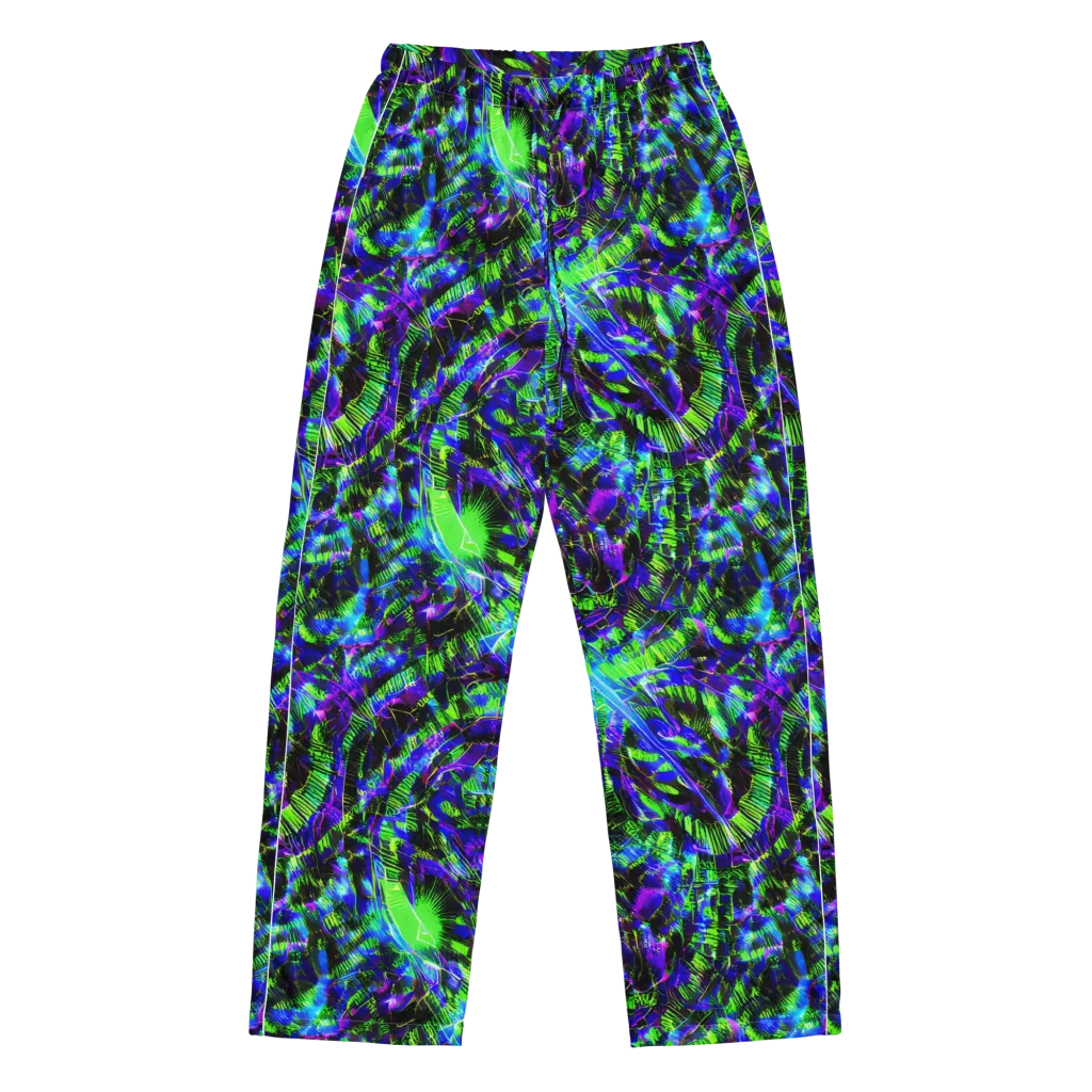 Acid Rainforest on Women's Pajama Pants — Front
