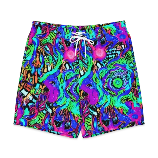 Hypercolor Jungle on a Men's Board Shorts