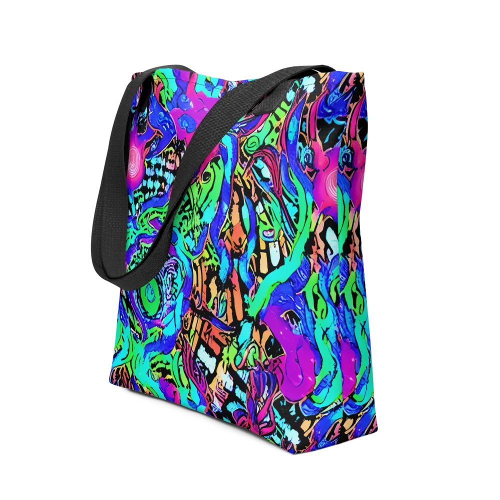 Hypercolor Jungle on Tote Bag — Front