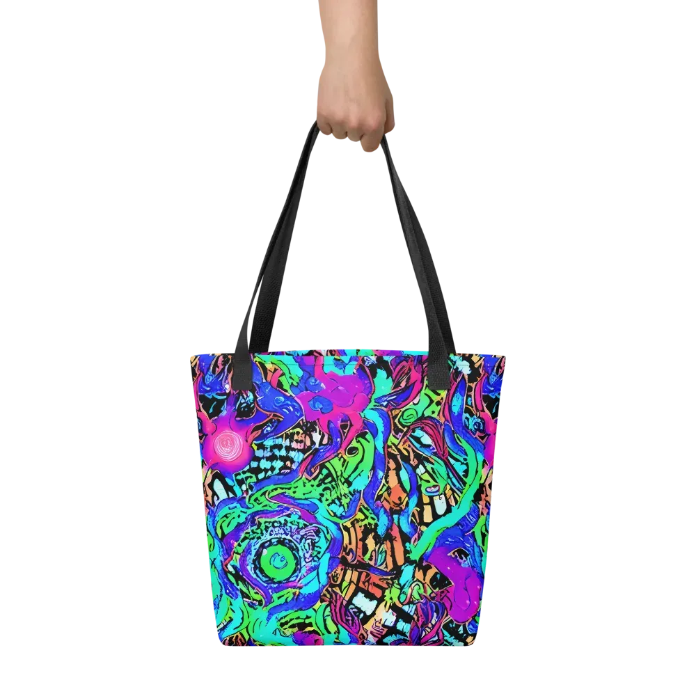 Hypercolor Jungle on Tote Bag — Front