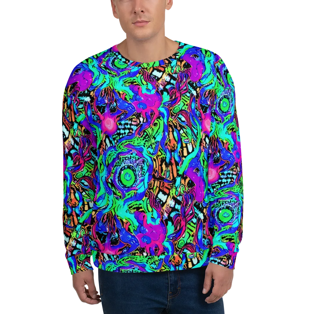Hypercolor Jungle on Sweatshirt — Front