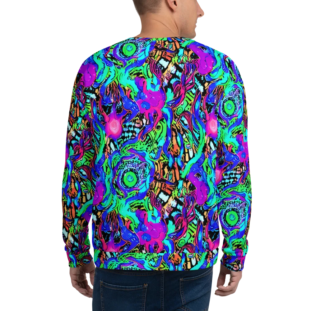 Hypercolor Jungle on Sweatshirt — Back