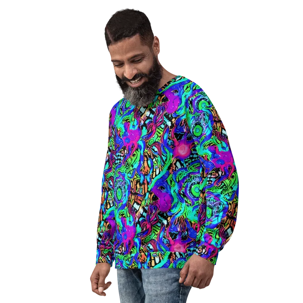 Hypercolor Jungle on Sweatshirt — Left Front