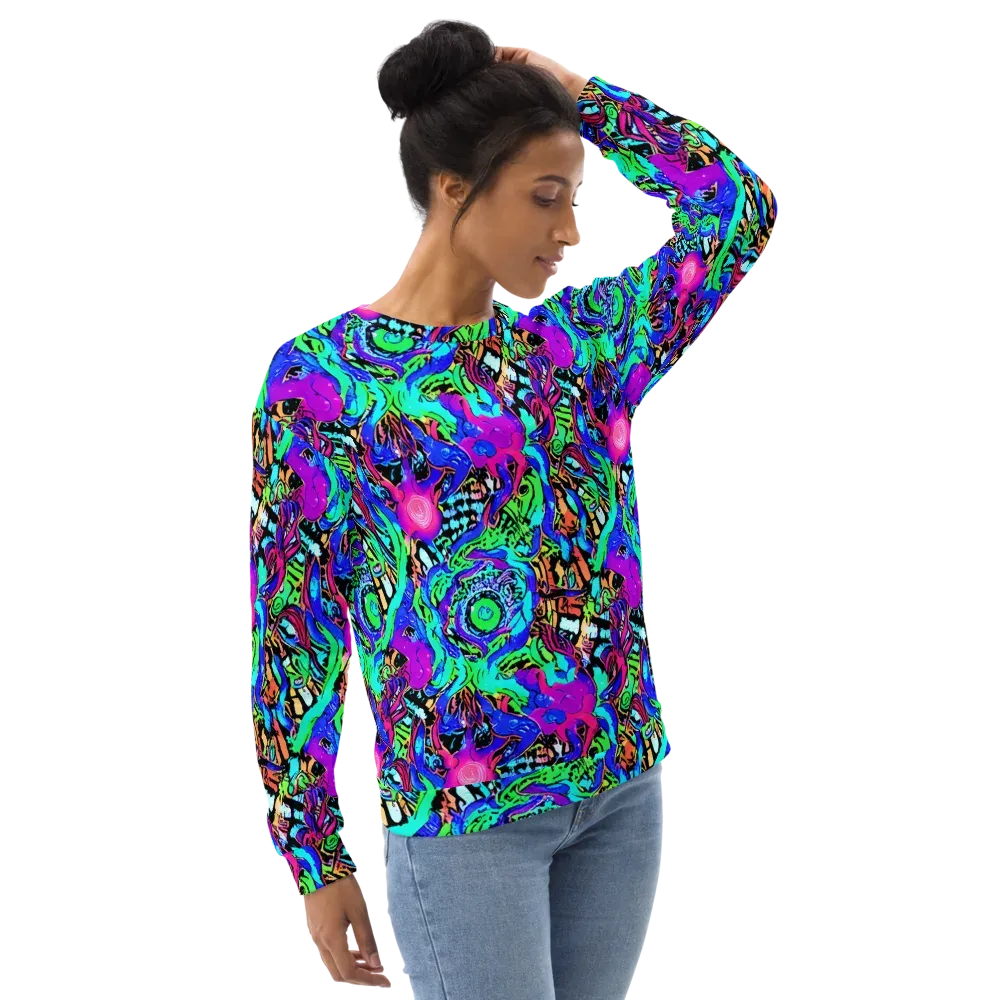 Hypercolor Jungle on Sweatshirt — Right Front