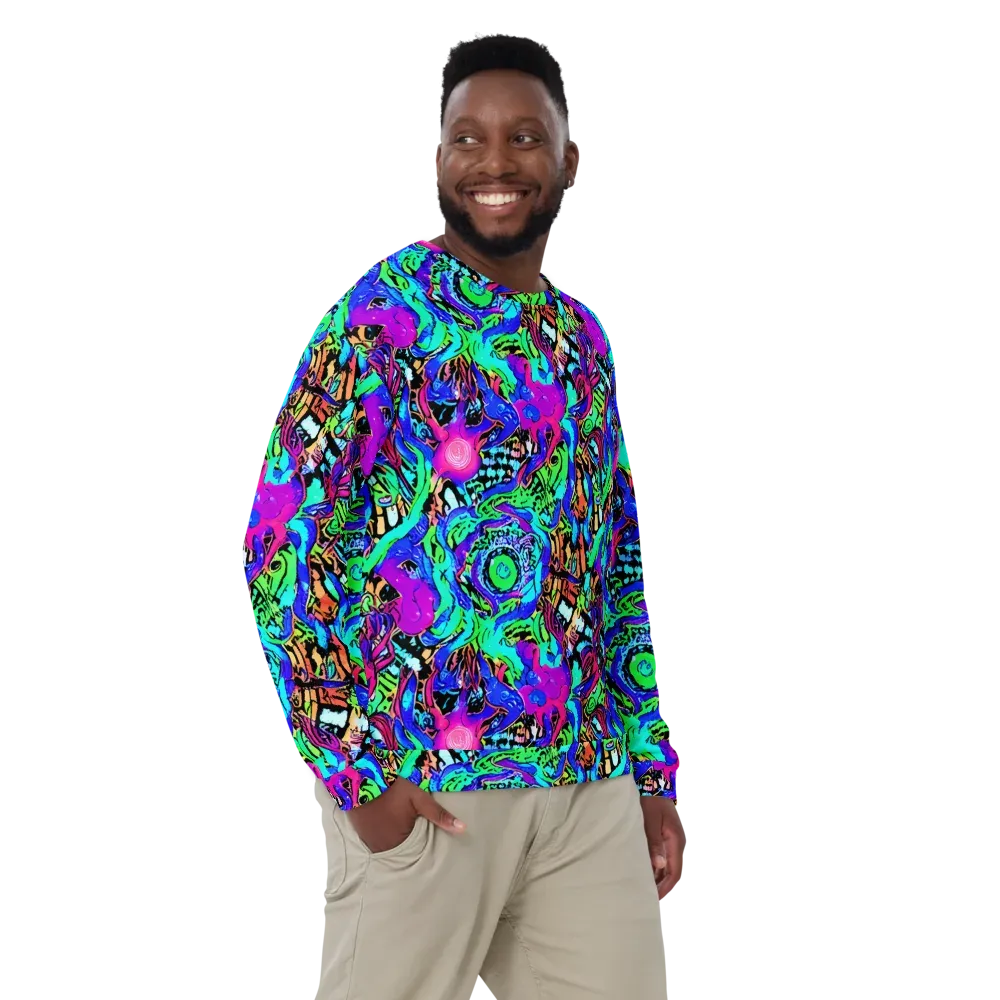 Hypercolor Jungle on Sweatshirt — Front