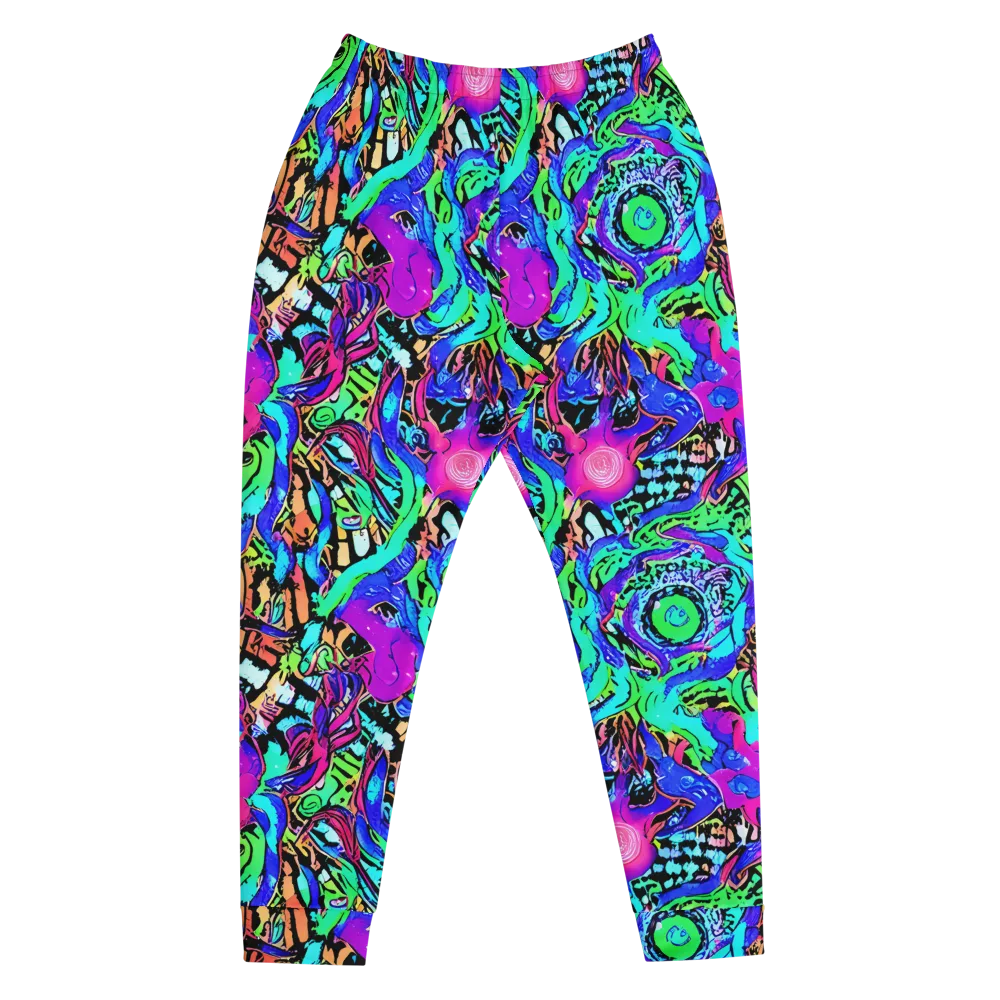 Hypercolor Jungle on Men's Joggers — Front