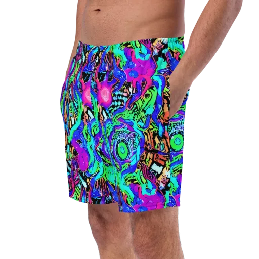 Hypercolor Jungle on a Swim Trunks