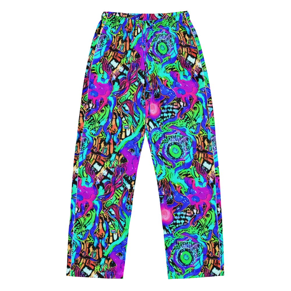 Hypercolor Jungle on Women's Pajama Pants — Front